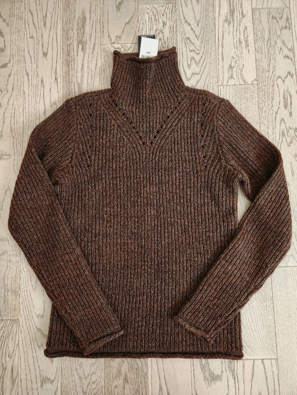 Lauren Ralph Lauren Black Label Wool Cashmere Turtleneck Sweater S NWT